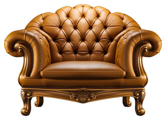 Sticker - PNG Armchair furniture elegance recliner.