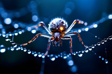 spider on a web