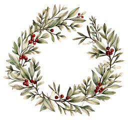 Sticker - PNG Pattern wreath plant celebration.