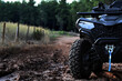 © cn.ycl - Driving in the forest and mud with an ATV