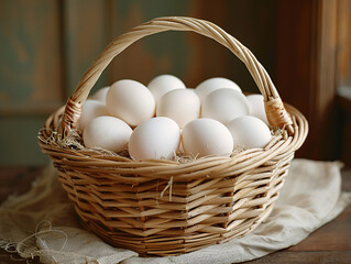  a gently lit, pastel-colored egg nestled among a bed of soft, white flowers.