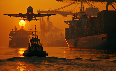 Wall Mural - track aeroplan's, ships, satellites in real time.