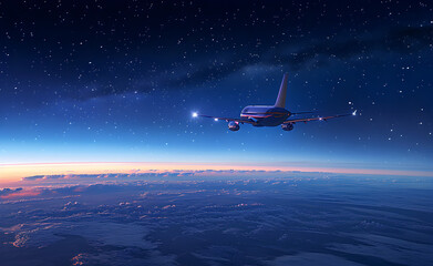 Wall Mural - Track Aeroplan's, ships, satellites in real time.