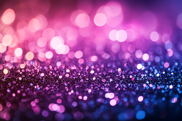 Aufkleber - Holiday background from glitter paillettes, close up. Metallic Sequins background, sparkling sequined.