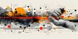 © Ben - A digital abstract artwork featuring hands and vibrant colors, showcasing futuristic design and creative technological innovation, Generative Ai