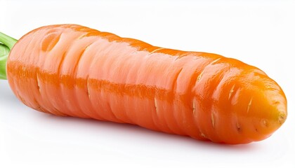 Wall Mural - carrot isolated on white background full depth of field