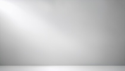 Sticker - pastel gray color gradient light abstract white background