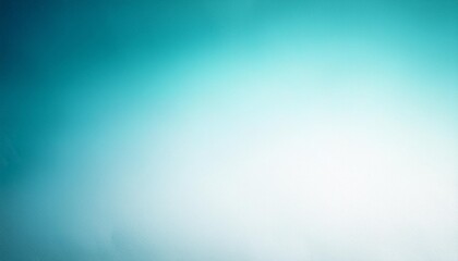 Poster - white and blue gradient background with soft hazy foggy white border and darker aquamarine or turquoise blue grunge texture design