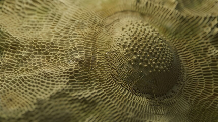   A close-up view of a plant with dirt on the bottom