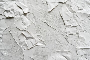 Poster - A close-up shot of white paint on a wall, perfect for use in design and illustration projects