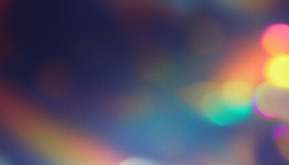 Wall Mural - dusted holographic abstract multicolored backgound photo overlay, screen mode for vintage retro look
