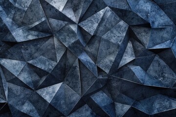 Wall Mural - A close-up shot of a blue abstract background with no distinct features