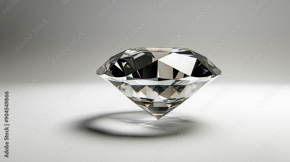 Diamond on an isolated white background, object focused, png, stock ...
