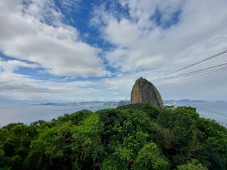 Canvas Print - Sugarloaf mountain view