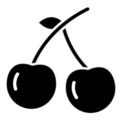 Poster - cherry icon 