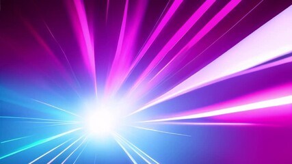 Wall Mural - Abstract futuristic background with glowing light effect, motion