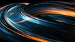 © SHOTPRIME STUDIO - Colorful swirls on dark background abstract artistic design with orange and blue elements for travel, business, and fashion concepts