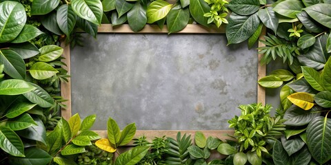 Wall Mural - Lush green leaves background, nature, plant, foliage, vibrant, eco-friendly, organic, environment, refreshing, growth