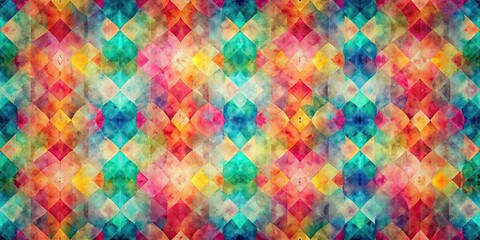 Canvas Print - Colorful abstract texture vintage seamless background backdrop, colorful, abstract, texture, vintage, seamless, background