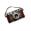 © TiPen - A vintage camera, isolated on a white background.