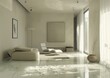 © GoodDesignPhoto - Minimalist White Living Room with Modern Decor
