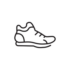 Wall Mural - Running Shoe logo icon