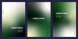 © Your Background - Abstract background set with green white gradient and copy space for posters, banners, or social media posts