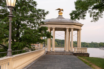 pavilion in park