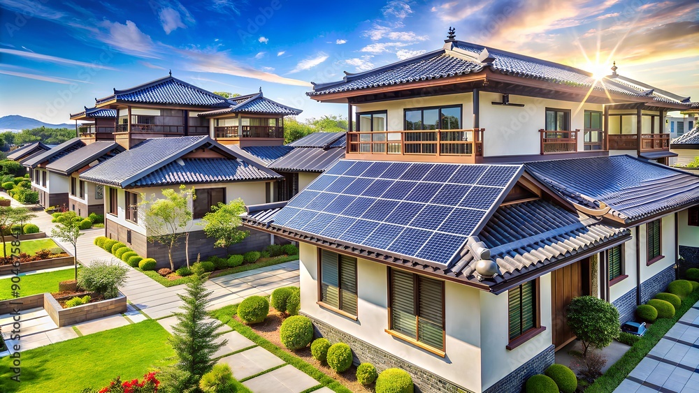 Solar Powered Luxury Housing