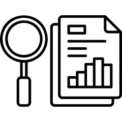 Poster - Regression Analysis Icon