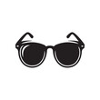 © hp - black sunglass icon, sunglass vector , sunglass silhouette design, eyeglass vector icon