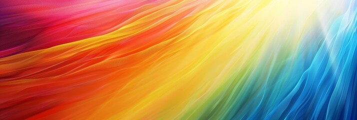 Wall Mural - a vibrant and dynamic digital art background with a beautiful blend of bright hues and flow