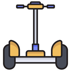 Canvas Print - Segway Sticker