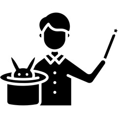 Sticker - Magic Trick Icon