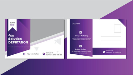 post card design