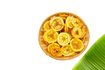 Wall Mural - Banana stuffed with tamarind. Fruit snack