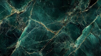 Wall Mural - Stunning dark green marble texture with a glossy finish. Perfect as a backdrop for posters, websites, or 3D designs.