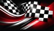© Raffaza - dynamic racing background vector featuring a checkered flag pattern