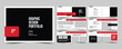 © plus _ stocks - graphic design landscape portfolio design template, design collection portfolio proposal layout design.
