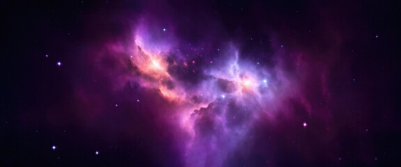 Wall Mural - deep space nebula star sci-fi background