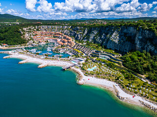 Between Duino Castle and Sistiana Bay. A wonder of the upper Adriatic coast.