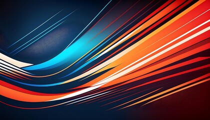 Wall Mural - racing-themed background vector with abstract speed lines and gradients