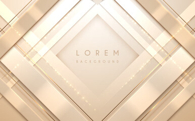 Wall Mural - white and gold luxury background