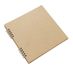 Sticker - Natural brown paper notebook design element