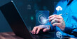 © thanmano - Man Pointing at AI Interface