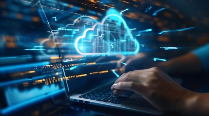 Cloud Computing: Data Flow and Network Connection