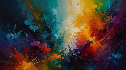 Wall Mural - abstract colorful background