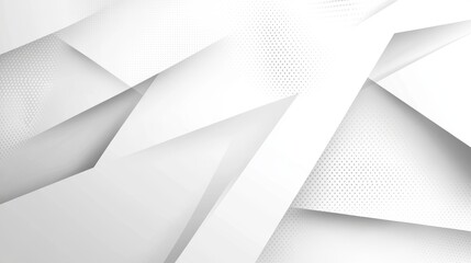 Wall Mural - futuristic geometric abstract background for business and technology generative ai