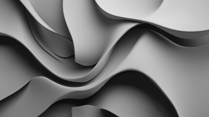 Wall Mural - abstract gray background for design and artistic projects generative ai