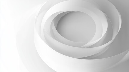 Wall Mural - modern abstract circle transparency background for presentations generative ai